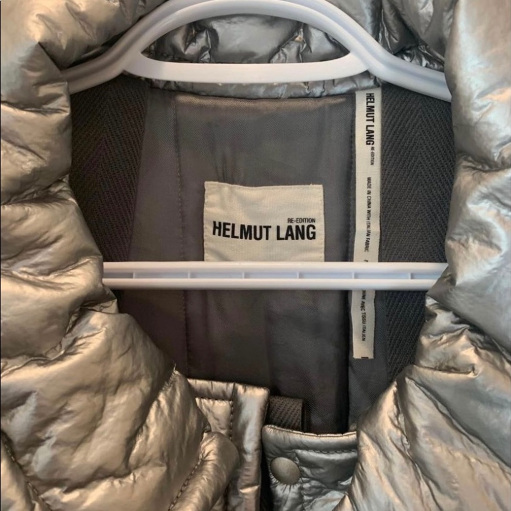 Helmut Lang, silver Re-edition Astro Moto Jacket - Picture 6 of 7